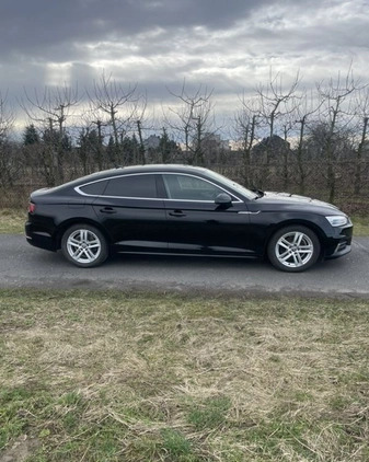 Audi A5 cena 99000 przebieg: 52000, rok produkcji 2018 z Brodnica małe 562